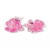 Translucent Resin Pendants RESI-I047-01C-4