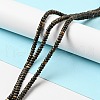 Natural Coffee Jasper Beads Strands G-C245-05-2