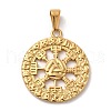 PVD Vacuum Plating 304 Stainless Steel Pendants STAS-M322-34G-1