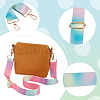 WADORN 2Pcs 2 Style Polyester & Nylon Adjustable Webbing Bag Straps FIND-WR0010-18-3