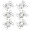 BENECREAT 6Sets Zinc Alloy Side Release Buckles FIND-BC0013-98B-1