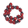 Handmade Lampwork Beads Strands LAMP-TA0002-01-10