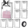 BENECREAT 24Pcs Rectangle PVC Gift Bags with Hole Handle for Candy ABAG-BC0001-64-1