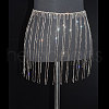 Full Crystal Rhinestone Tassel Skirt Body Chains WGA3B2D-14-1