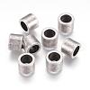 304 Stainless Steel Beads STAS-F123-01AS-1