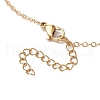 Mother's Day Jewellery Natural Cultured Freshwater Pearl Copper Wire Wrapped Bird Egg Nest Pendant Necklaces NJEW-TA00189-5