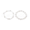 Glass Beads Stretch Rings for Women RJEW-JR00691-1