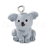 Opaque Resin Pendants RESI-Z014-01C-1