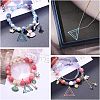 Unicraftale 70Pcs 5 Colors 430 Stainless Steel Filigree Pendants STAS-UN0026-99-5