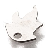 201 Stainless Steel Charms STAS-C017-10P-3