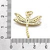 Rack Plating Brass Micro Pave Cubic Zirconia Pendants KK-K401-75G-3
