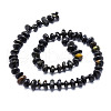 Natural Blue Tiger Eye Beads Strands G-E569-J17-2
