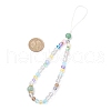 Moonstone Mobile Straps HJEW-JM03424-4