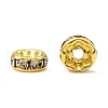 Brass Rhinestone Spacer Beads RB-A014-Z8mm-01G-3