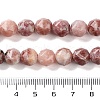 Natural Plum Blossom Jasper Beads Strands G-NH0021-A20-02-5