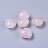 Natural Rose Quartz Heart Love Stone G-F659-B31-1