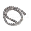 Natural Druzy Agate Beads Strands G-NH0024-A02-8mm-4
