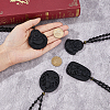 Olycraft 4Pcs 4 Styles Glass Pendant Necklaces NJEW-OC0001-04B-3