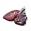 Perfect Printed Acrylic Pendants OACR-G018-01D-2