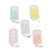 Frosted Transparent Acrylic Beads OACR-A032-24-1