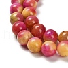 Dyed Natural Agate Beads Strands G-G203-09C-10mm-4