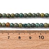 Natural Shoushan Jade Beads Strands G-L624-A01-4mm-4
