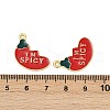 Cinco De Mayo Theme Alloy Enamel Pendants ENAM-V001-05P-G-3