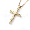 304 Stainless Steel Chain Necklaces NJEW-G335-28G-3