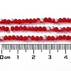 Imitation Jade Glass Beads Strands EGLA-YW0003-19A-06-5