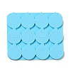 12 Constellations Flat Round DIY Pendant Silicone Molds DIY-G062-A01-5