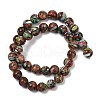Handmade Millefiori Lampwork Beads Strands LAMP-G166-12C-1