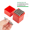 Iron Seal Stamps AJEW-L060-05-4