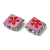 Handmade Lampwork Enamel Beads LAMP-S079-08B-2