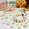   300Pcs 6 Styles Beech Wood European Large Hole Beads WOOD-PH0002-80-5
