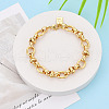 Brass Chain Bracelets BJEW-N032-06G-1