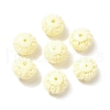 Synthetic Coral Dyed Carved Beads CORA-H004-02B-1