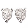 Tarnish Resistant 201 Stainless Steel Chandelier Component Links STAS-Z019-24P-1