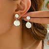 Fashionable Casual Coin Women's Earrings Ear Decorations Stud Earrings HJ7242-1