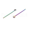 Ion Plating(IP) 304 Stainless Steel Eye Pins STAS-E156-01M-01-3