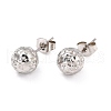 304 Stainless Steel Stud Earring Findings STAS-I183-09B-P-2