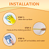 10 Sheets PVC Self-Adhesive Identification Cable Label Pasters STIC-WH0027-013-4