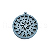 Wood Pendants EJEW-PW0001-04A-1