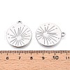 304 Stainless Steel Pendants STAS-T065-14P-3