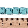 Synthetic Turquoise Beads Strands G-M435-A15-01-5