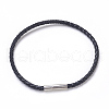Leather Cord Bracelet Making MAK-F025-A-2