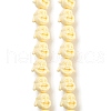 Synthetic Coral Carved Beads Strands CORA-B001-01B-1