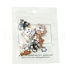 10Pcs Rack Plating Alloy Enamel Pendants FIND-FS0002-53B-6