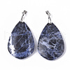 Natural Sodalite Big Pendants G-S359-050A-2