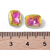 Glass Rhinestone Cabochons RGLA-L029-01B-LRLA-3