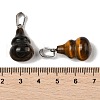 Natural Tiger Eye Pendants G-B127-03P-02-4